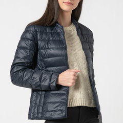 ARMANI EXCHANGE, Geaca matlasata cu vatelina, Bleumarin