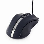 Mouse Laser MUS-GU-02 cu Fir USB Negru, Gembird