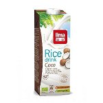 Bautura de orez cu cocos bio 1L Lima