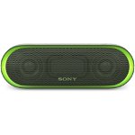 Sony Boxa portabila SRSXB20G, EXTRA BASS, Bluetooth, NFC, Wi-Fi, Rezistenta la stropire, SongPal, verde