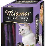 MIAMOR FILETS Mini Pachet plicuri pisici,Pui/Ton,Ton,Ton/Crab,Ton/Calamar 8x50g, Miamor