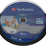Blank BD-R, 6X, 25GB (10 bucati)