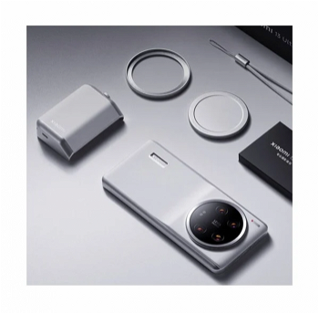Kit de fotografie Xiaomi 13 Ultra, Alb, carcasa protectie de piele + declansator si buton de zoom + adaptor filtru de 67mm + capac lentila, Xiaomi