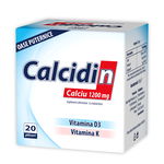 Calcidin Calciu 1200mg, 20 plicuri, Zdrovit