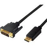 LogiLink DisplayPort - cablu DVI-D 1m negru (CV0130)