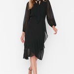 Rochie midi Serina neagra