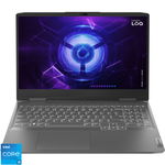 Laptop Lenovo Gaming 15.6'' LOQ 15IRH8, FHD IPS, Procesor Intel® Core™ i5-12450H (12M Cache, up to 4.40 GHz), 8GB DDR5, 512GB SSD, GeForce RTX 2050 4GB, No OS, Storm Grey