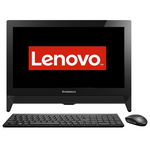 Sistem All-In-One LENOVO 19.5" IdeaCentre C20, FHD, Procesor Intel® Celeron® N3050 1.6GHz Braswell, 4GB, 500GB, GMA HD, FreeDos, Black, 