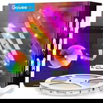 banda led govee rgbic pro h619c, 10m, sincronizare muzica, wifi si bluetooth, alexa , google asistant, strat protector, Govee