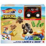 Set Hot Wheels Monster Trucks Launch Bash (gvk08) 