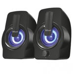 Gemi RGB 2.0 Speaker Set - black, TRUST