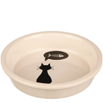 TRIXIE Castron din ceramica pentru pisici cu model pisica si peste, 0,25l / 13cm