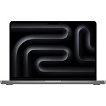 Apple Laptop Apple MacBook Pro 14, Apple M3 8-core CPU, 14.2 Liquid Retina XDR, RAM 8GB, SSD 512GB, M3 10-core GPU, macOS Sonoma, RO keyboard, Spacey Grey, Apple