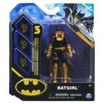 FIGURINA BATGIRL ARTICULATA 10CM CU 3 ACCESORII SURPRIZA, Spin Master