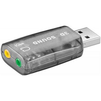 Placa sunet USB 2.0 A tata > 2 x 3.5 mm stereo CMP-SOUNDUSB01-GBAY