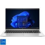 Laptop HP ProBook 450 G9 cu procesor Intel® Core™ i7-1255U pana la 4.70 GHz, 15.6", Full HD, IPS, 8GB, 512GB SSD, Intel® Iris® Xe Graphics, Windows 11 Pro downgrade Windows 10 Pro