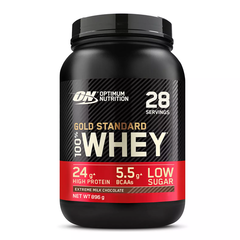 Proteine din zer, pudra proteica Optimum Nutrition, ON 100% Whey Gold Standard, aroma ciocolata intensa cu lapte 768g