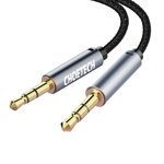 cablu audio jack stereo choetech aux002 3.5mm tata - 3.5mm tata, 1.2m, negru, CHOETECH