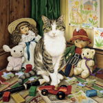 Puzzle Master Pieces - Cat-Ology - Pollyanna, 1.000 piese (Master-Pieces-71762), Master Pieces