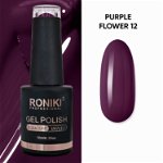 Oja Semipermanenta Roniki Purple Flower 12, Roniki