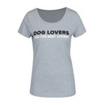 Tricou albastru deschis ZOOT Dog lovers are the best lovers