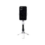 Selfie stick si trepied, telescopic, telecomanda bluetooth, super mini alb Z-TOOLS / ZTS 8250, 