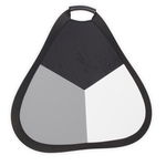 Blenda triunghiulara cu maner silver-grey card 60cm, Generic