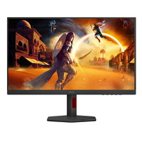 Monitor LED AOC U27G4R, 27 inch, 3840 x 2160 pixeli, 1 ms GTG, Black-Red