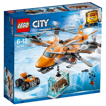 Set de constructie City Transport aerian arctic, LEGO