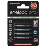 Panasonic Acumulatori Eneloop Pro AAA, 930mAh set 4 bucati, Panasonic