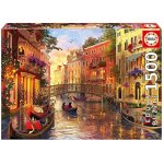 Puzzle 1500 piese - Amurg la Venetia | Educa, Educa