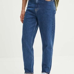 Blugi dama Tommy Jeans Flag Mom Fit DW0DW18572 W28-L30 US Albastru