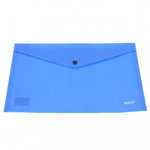 Mapa plastic plic albastru cu capsa A4 Daco MP120A, Galeria Creativ