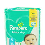 Pampers scutece nr.5 11-16 kg 24 buc Baby-Dry