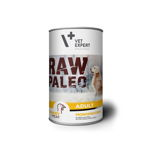 Hrana umeda pentru caini, Raw Paleo Adult, conserva monoproteica, carne de curcan 400 g