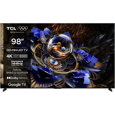 Televizor QD-Mini LED TCL Smart 98X11K Seria X11K, 98 inch, Ultra HD 4K, Black