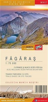 Munții Făgăraș - Hartă de drumeție - Paperback - *** - Schubert & Franzke, 