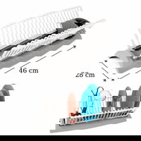 Uscator vesela pliabil Privilege 46x28 cm