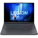 Laptop Gaming Lenovo Legion 5 Pro 16IAH7H cu procesor Intel® Core™ i5-12500H pana la 4.50 GHz, 16", WQXGA, IPS, 165 Hz, 16GB, 512GB SSD, NVIDIA GeForce RTX 3060 6GB, No OS, Storm Grey, 3y on-site Premium Care