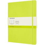 Moleskine Extra Large Plain Softcover Notebook: Lemon Green