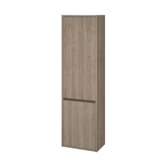 Dulap baie înalt suspendat 40x140 cm PAL stejar Cersanit CREA