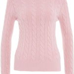 Kaos Cable knit sweater Pink, Kaos