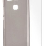 Protectie Spate Lemontti PRSILILEMP9NPACHET pentru Huawei Ascend P9 + BONUS folie de protectie display (Negru)