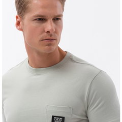 Tricou cu decolteu la baza gatului, OMBRE Tricou cu decolteu la baza gatului, OMBRE