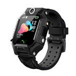 Ceas Smartwatch Pentru Copii YQT Q19Z, fara GPS, cu Functie telefon, Camera, Album, Lanterna, Negru, YQT