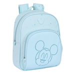 Ghiozdan Mickey Mouse Clubhouse Baby Albastru deschis (28 x 34 x 10 cm), Mickey Mouse Clubhouse