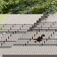 Gossi padoc pentru caini de exterior, 45,16 m2, otel, Gossi