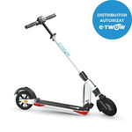 Trotineta electrica E-TWOW S2 Booster ES, Viteza 25Km/h, Autonomie 30Km, Motor 500W, Bluetooth, roti 8inch (Alb), E-TWOW