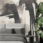 Tapet ink strokes on canvas - personalizat, SimplyWalls , Simply Walls