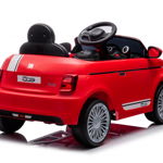 Masinuta electrica 12V cu licenta Fiat 500E Red, Fiat Chrysler Automobiles
